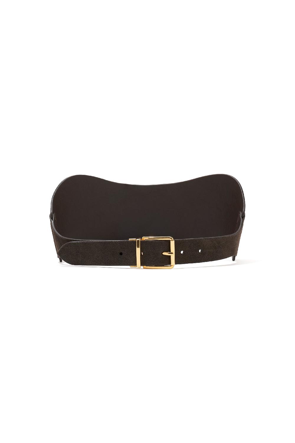 Altuzarra Reversible Corset Belt Tobacco