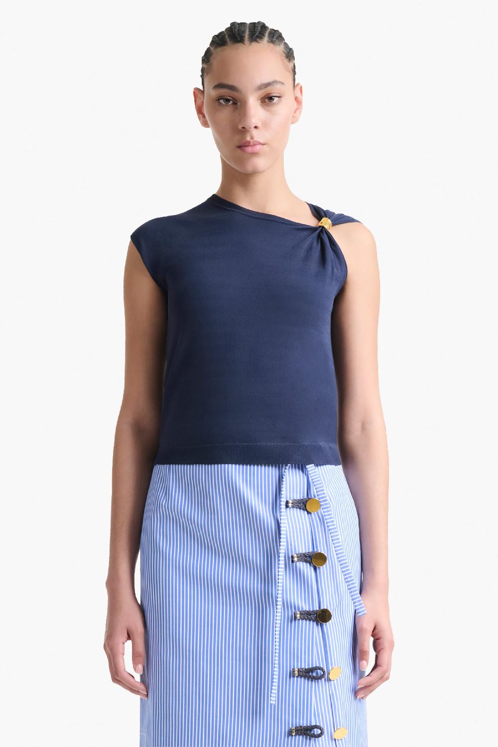 Altuzarra Rinaldi Top Berry Blue