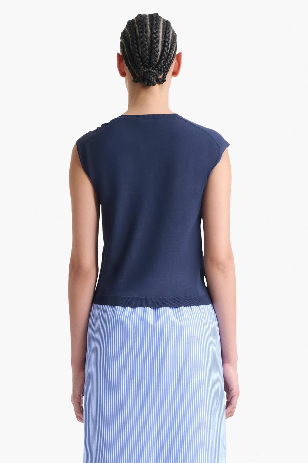 Altuzarra Rinaldi Top Berry Blue