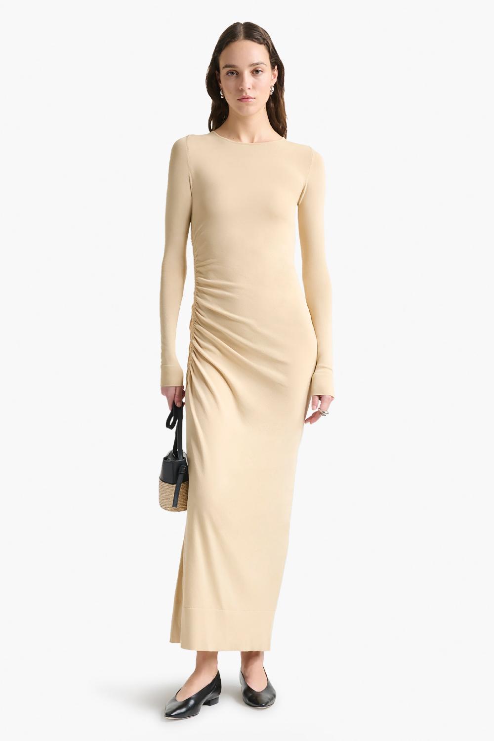 altuzarra Robb Dress Wheat
