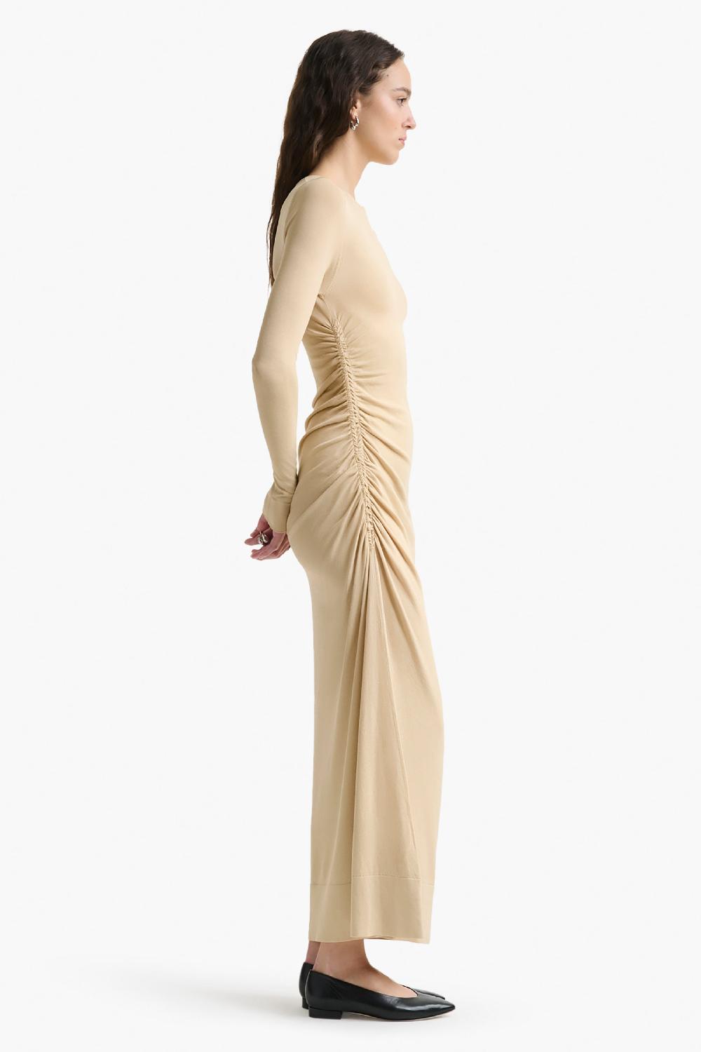 Altuzarra Robb Dress Wheat