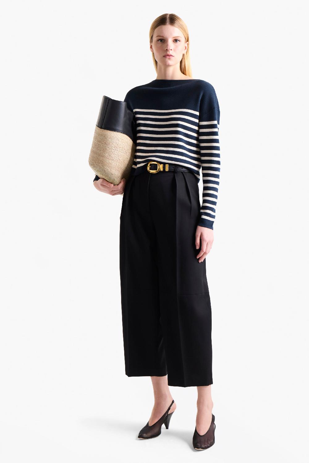 Altuzarra Ronnie Sweater Berry Blue/Ivory