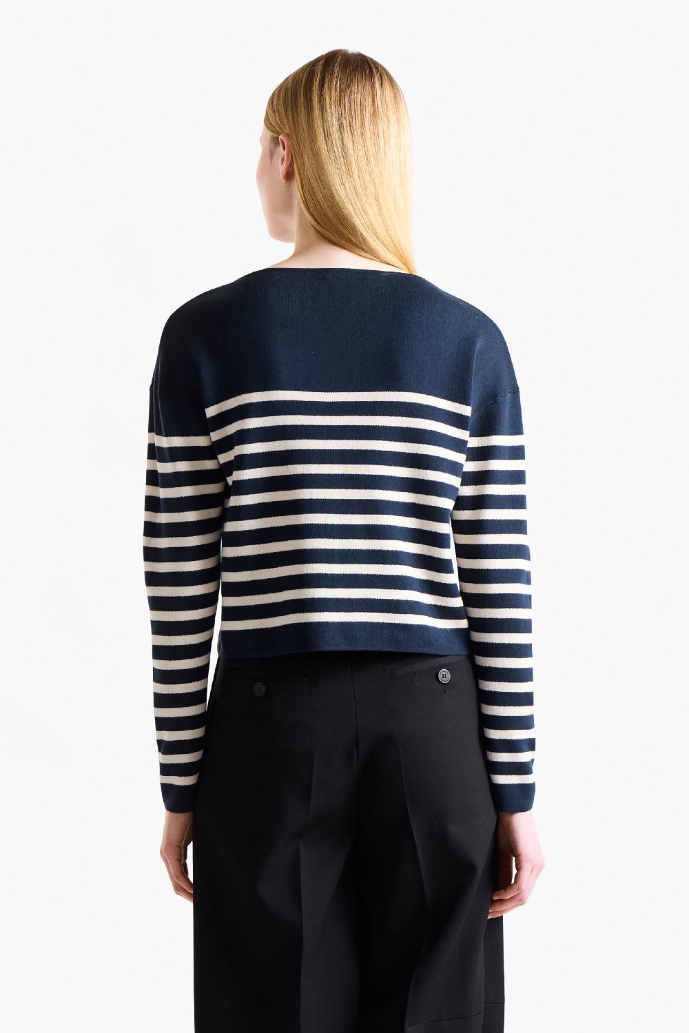 Altuzarra Ronnie Sweater Berry Blue/Ivory