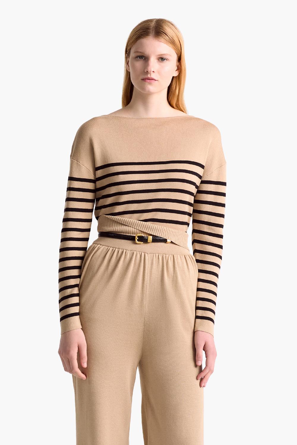 altuzarra Ronnie Sweater Hazelwood/Black