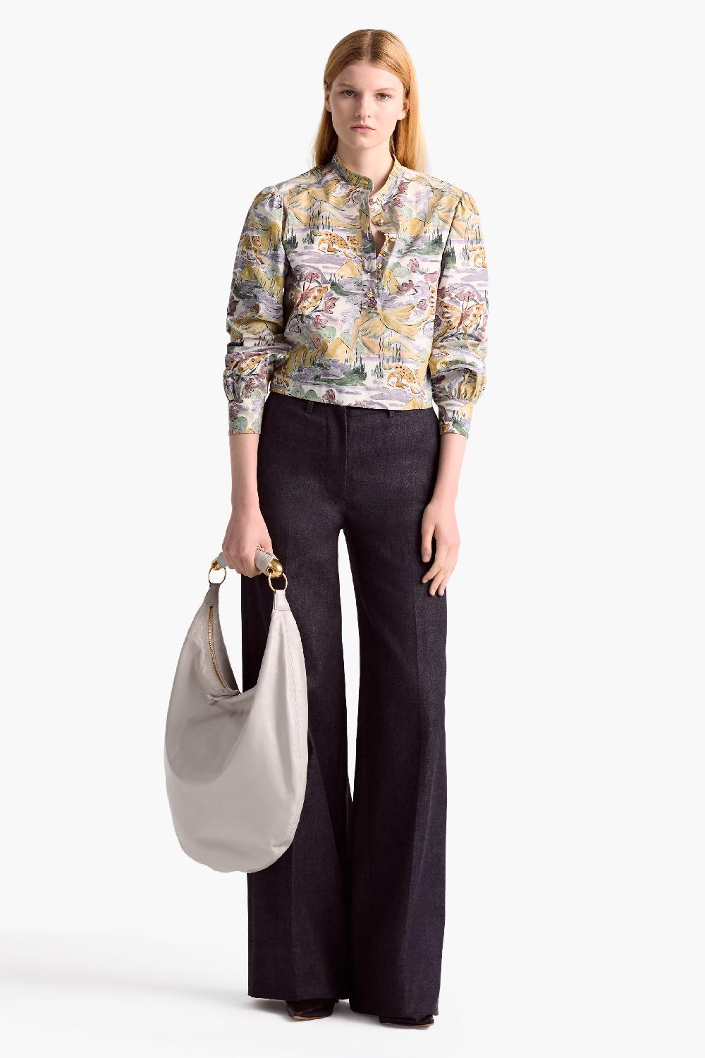 altuzarra Rudy Pant Berry Blue