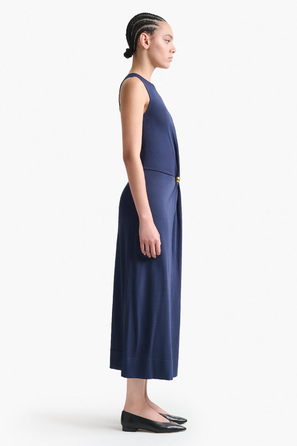 Altuzarra Saralien Dress Berry Blue