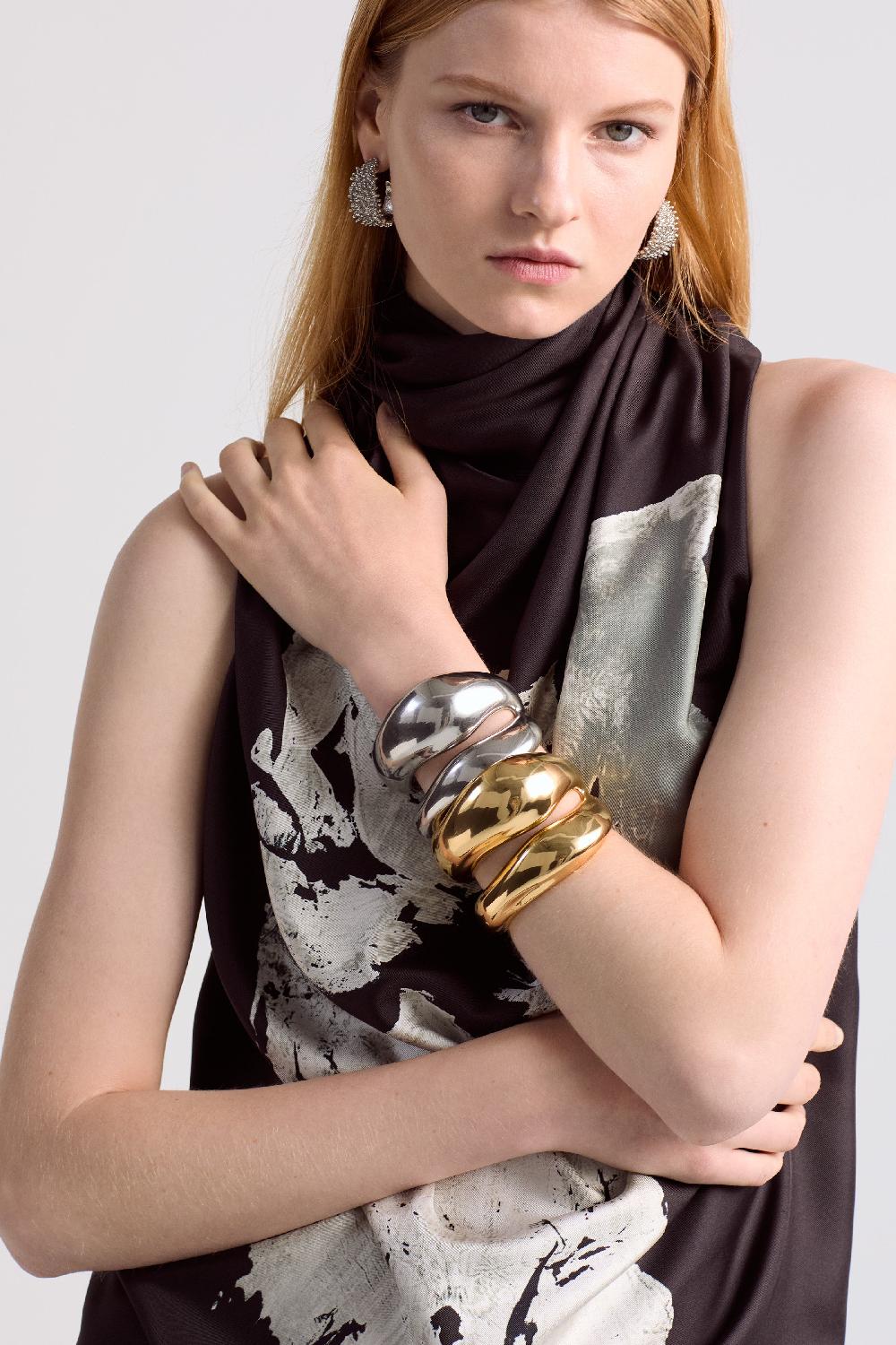 altuzarra Sculptural Cuff Gold