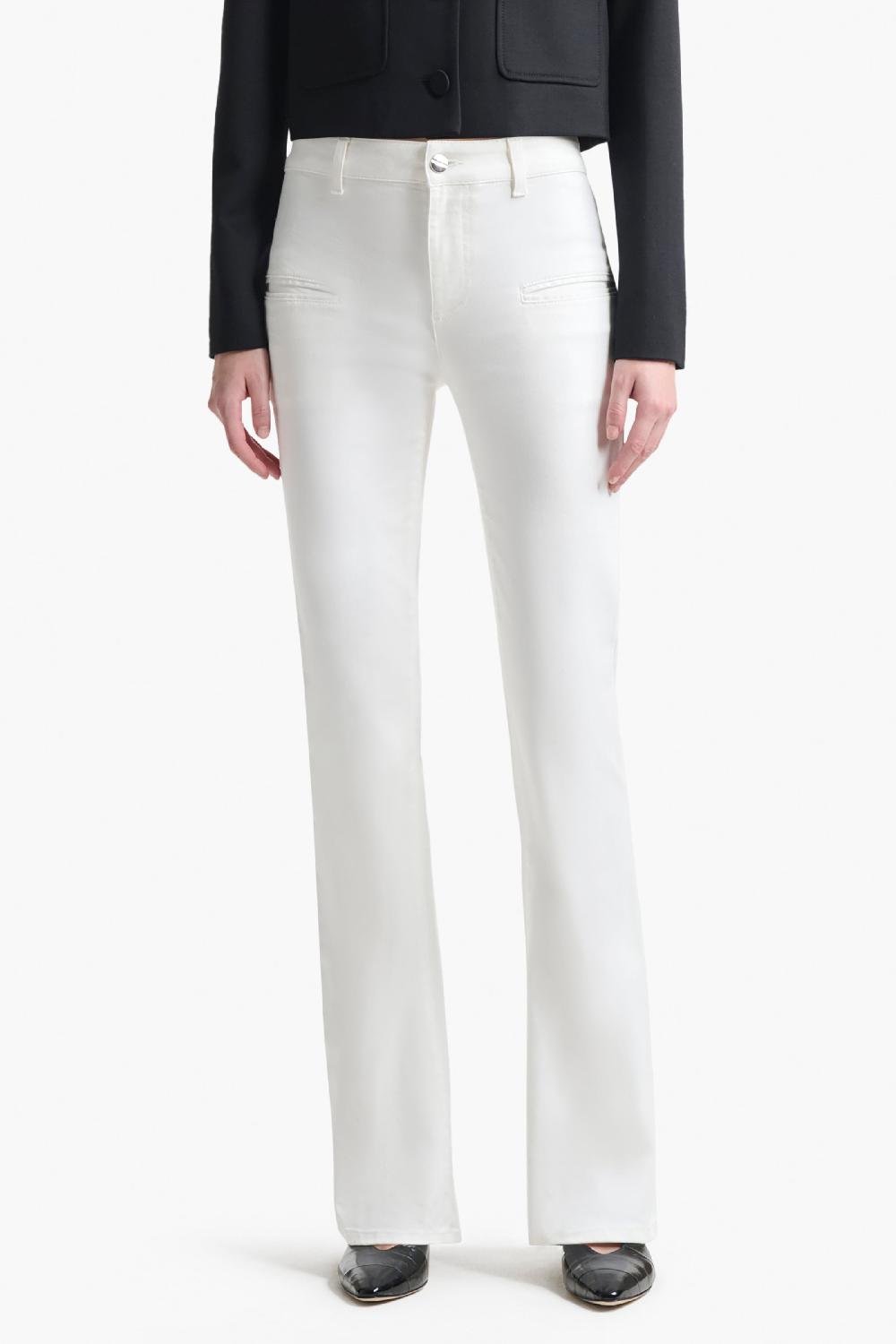 Altuzarra Serge Denim Pant Optic White
