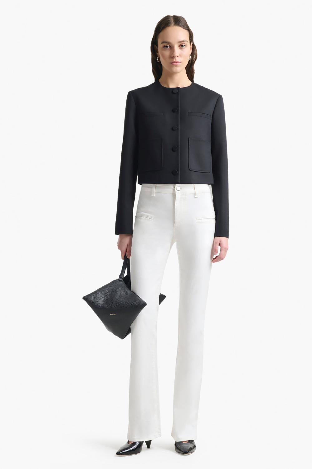 altuzarra Serge Denim Pant Optic White