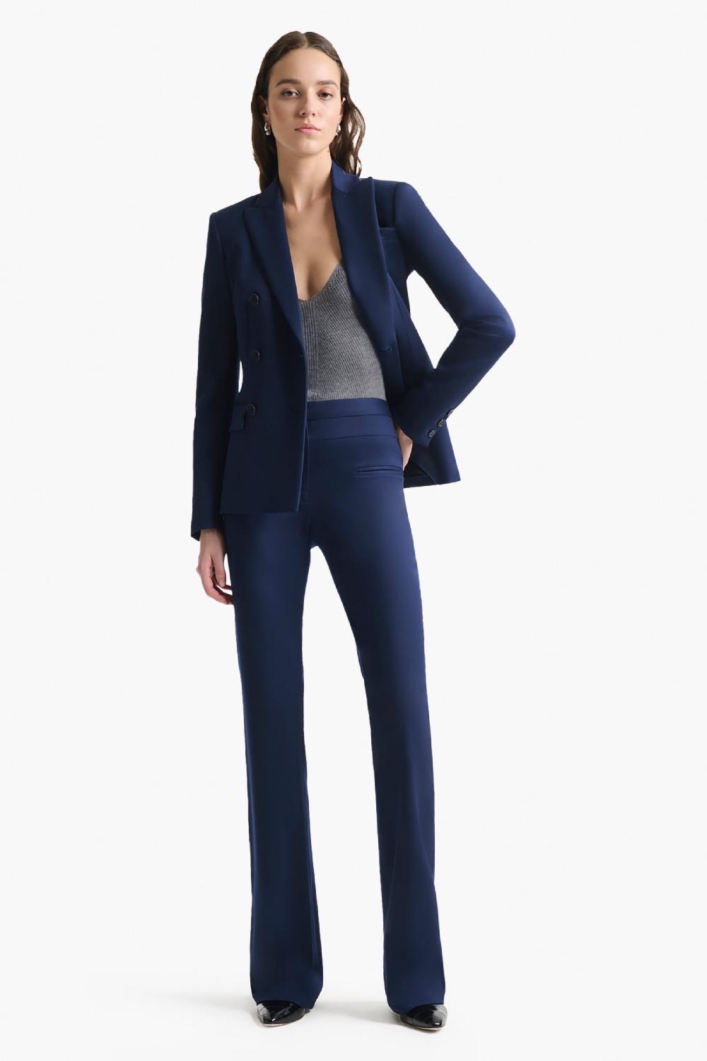 altuzarra Serge Pant Berry Blue