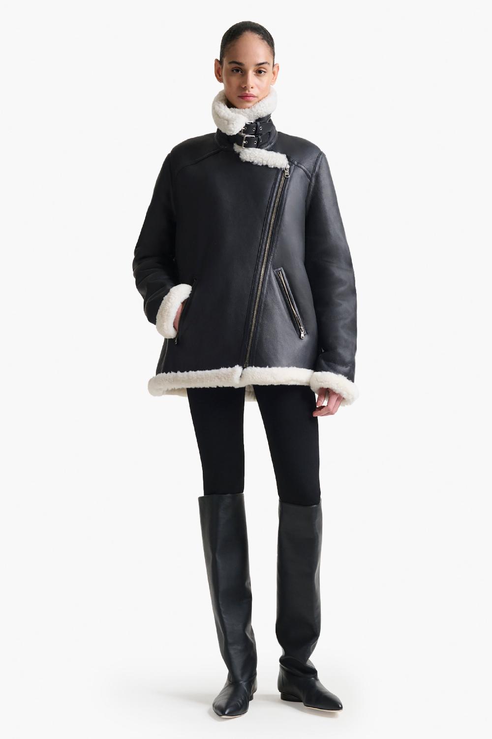 altuzarra Shaeffer Coat Black