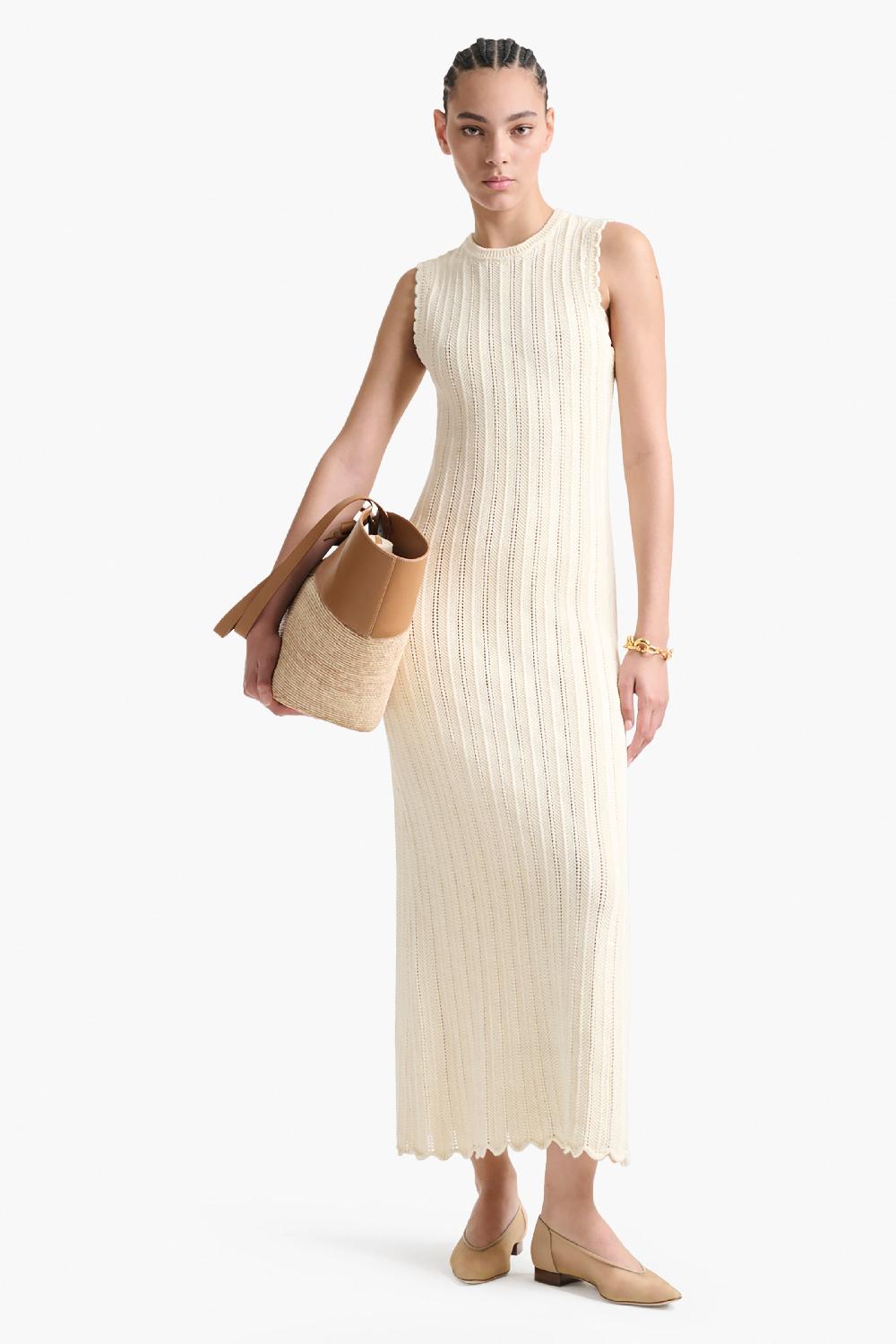 altuzarra Sissi Dress Ivory
