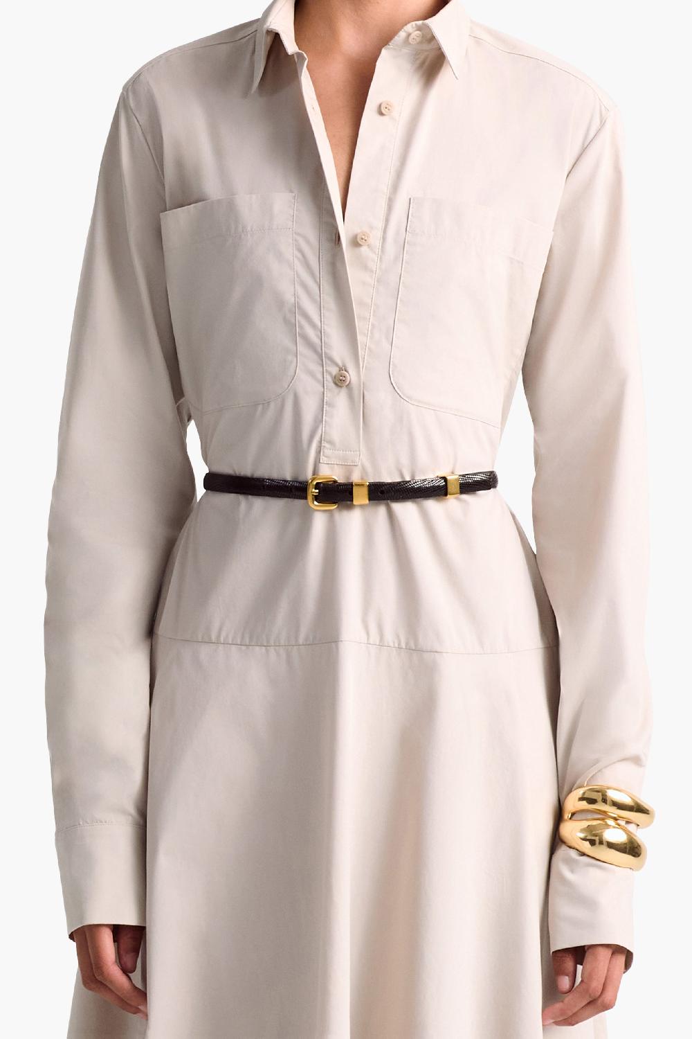 altuzarra Skinny Belt Lizard