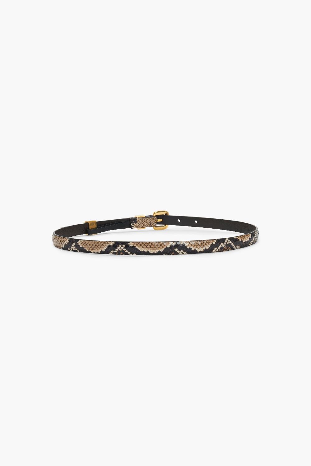 altuzarra Skinny Belt Python Machia