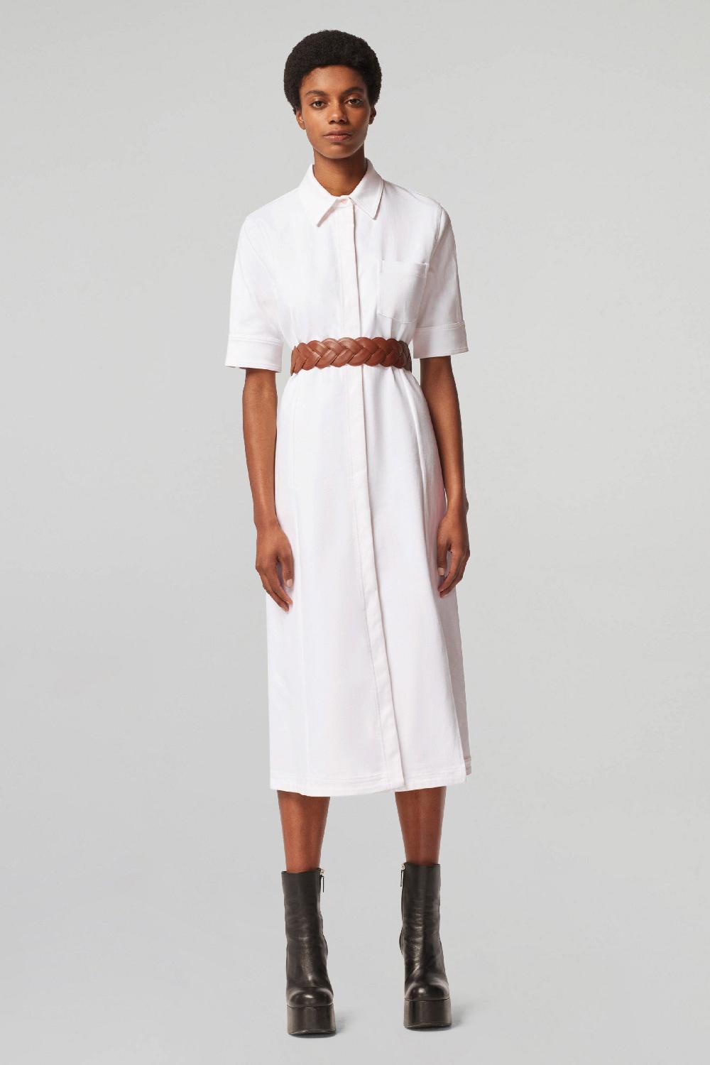 Altuzarra Skinny Braid Belt Cognac