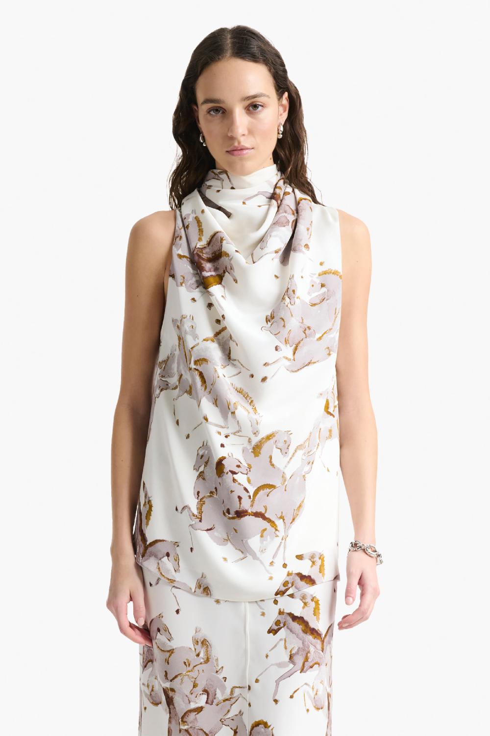 Altuzarra Sleary Top Saddle Horses