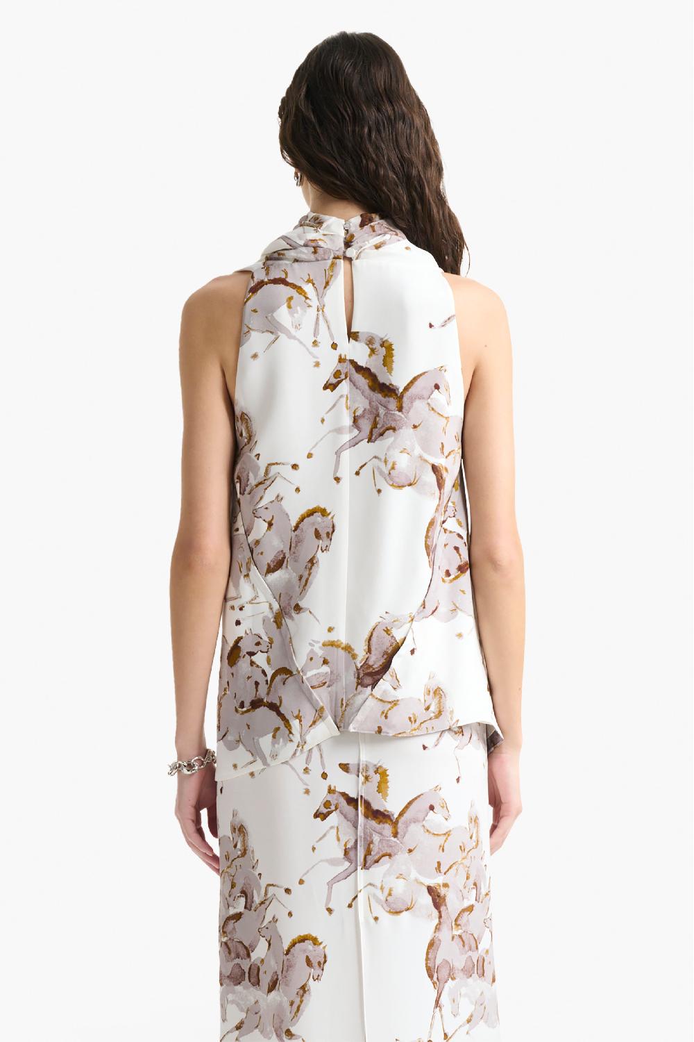 Altuzarra Sleary Top Saddle Horses