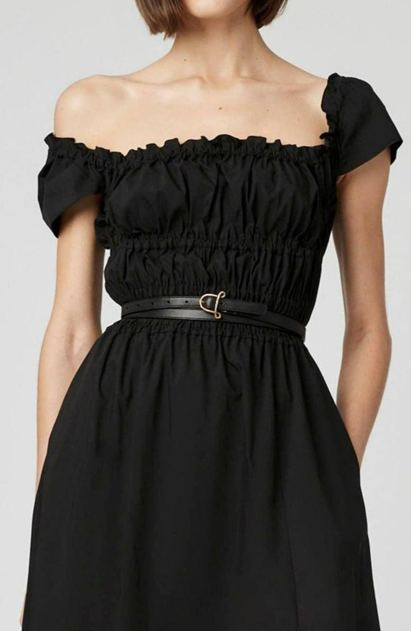 altuzarra Small A Belt Black