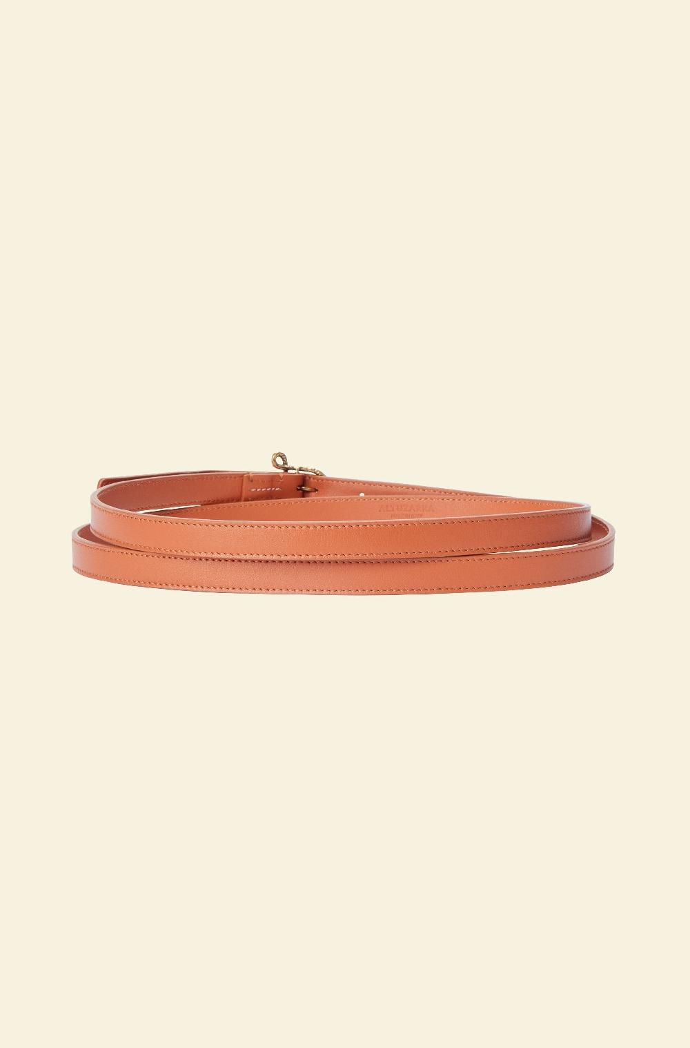 Altuzarra Small A Belt Cognac