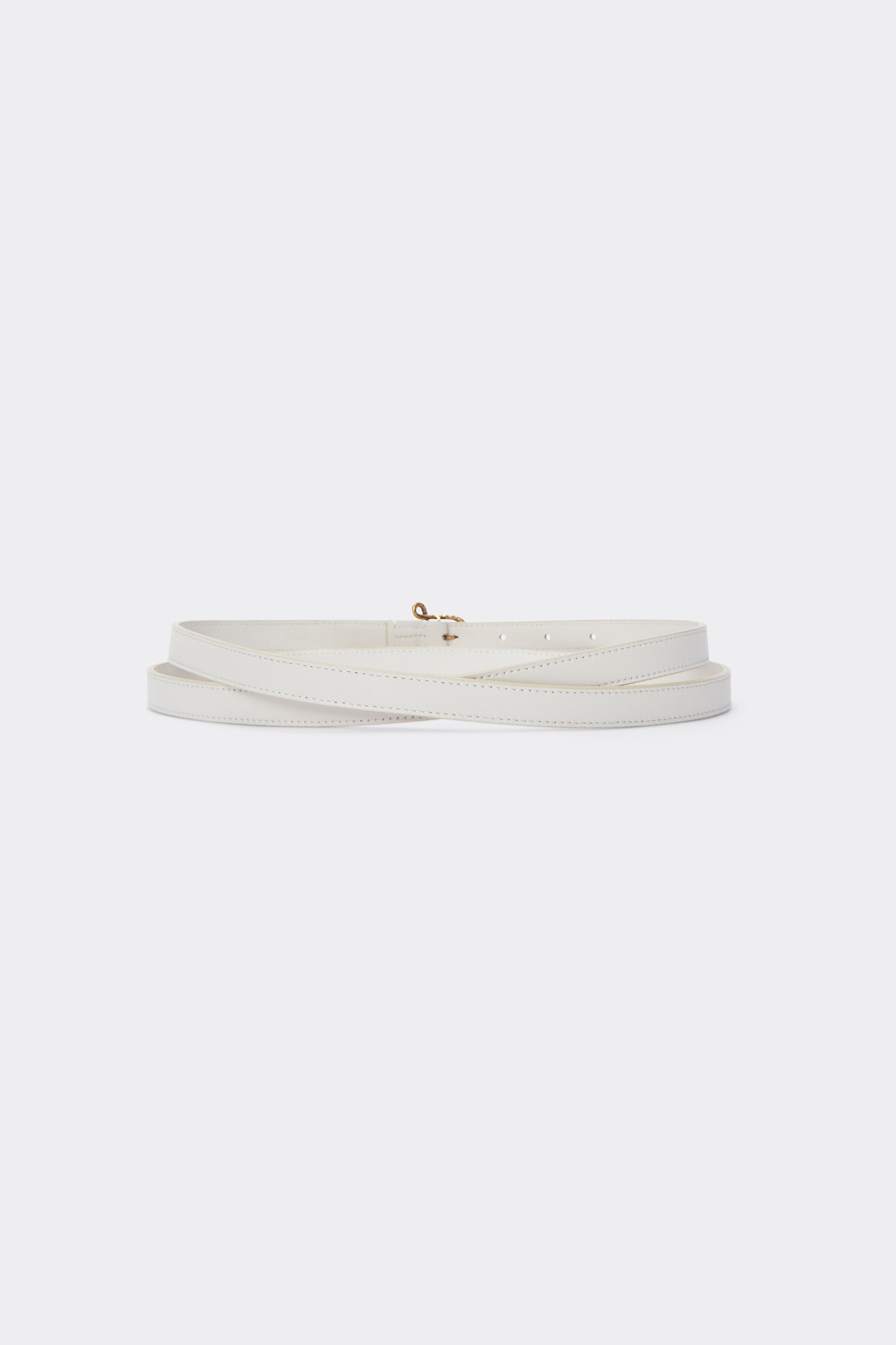 Altuzarra Small A Belt Ivory