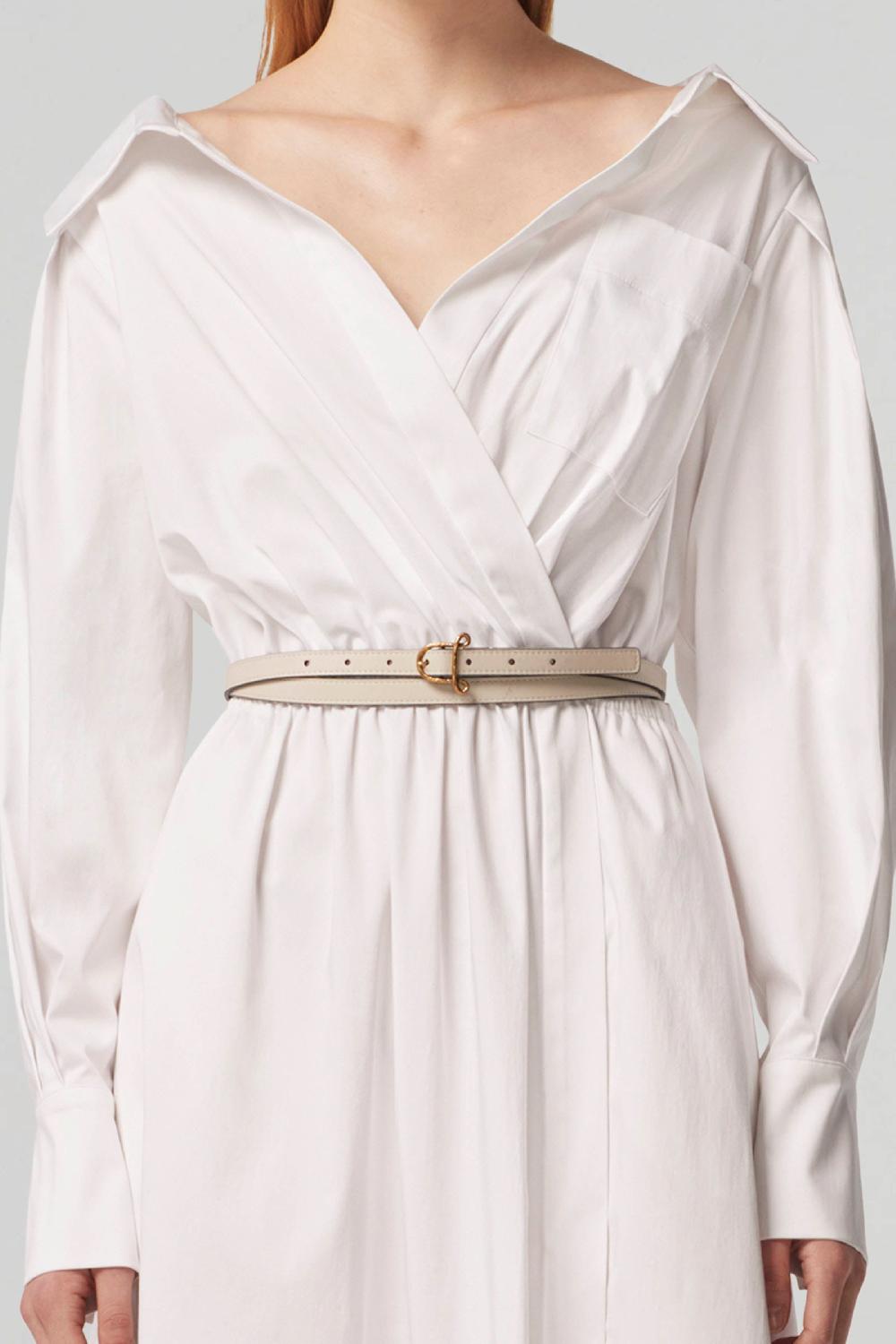 altuzarra Small A Belt Ivory