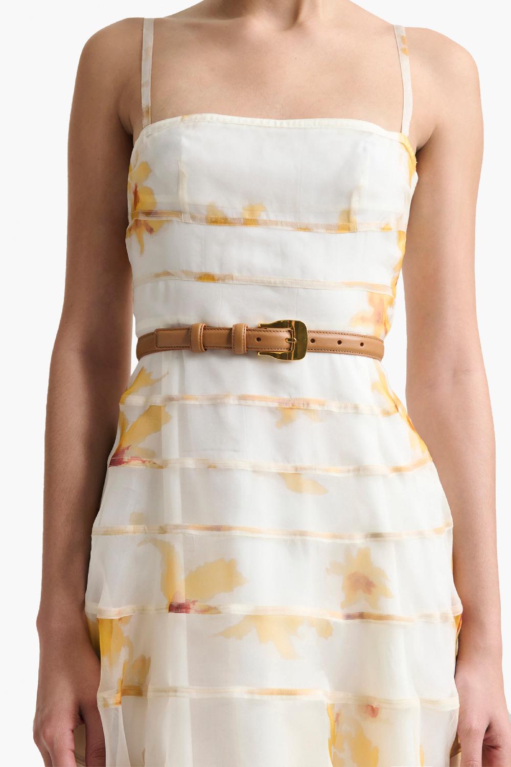 altuzarra Square Buckle Belt Canyon