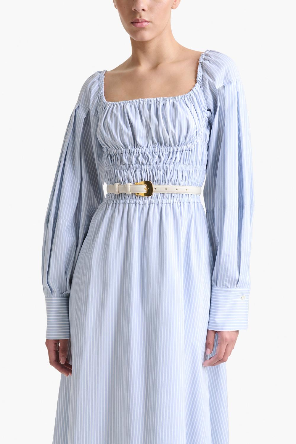 altuzarra Square Buckle Belt Enoki