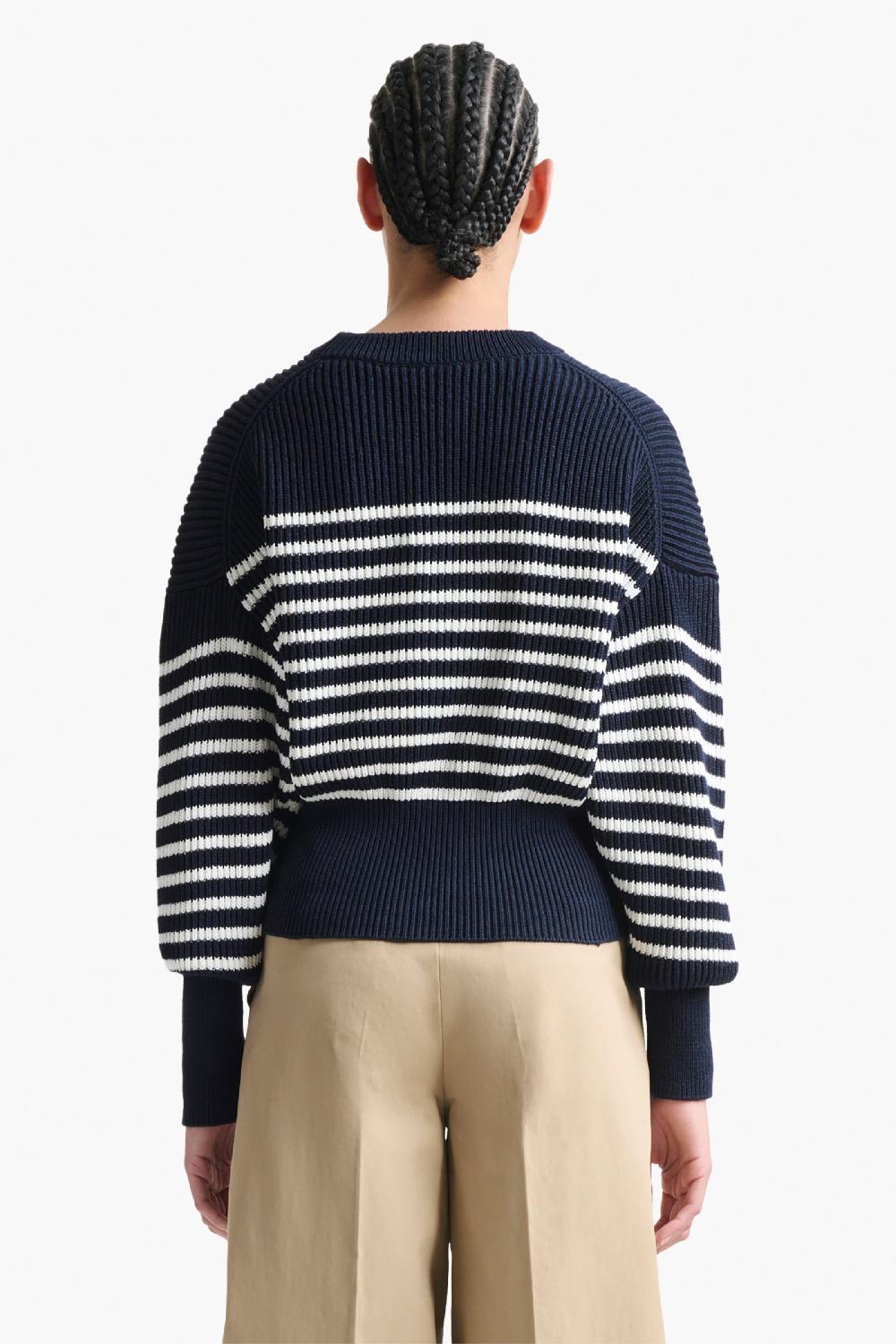 Altuzarra Tanessa Sweater Berry Blue/Ntrl White