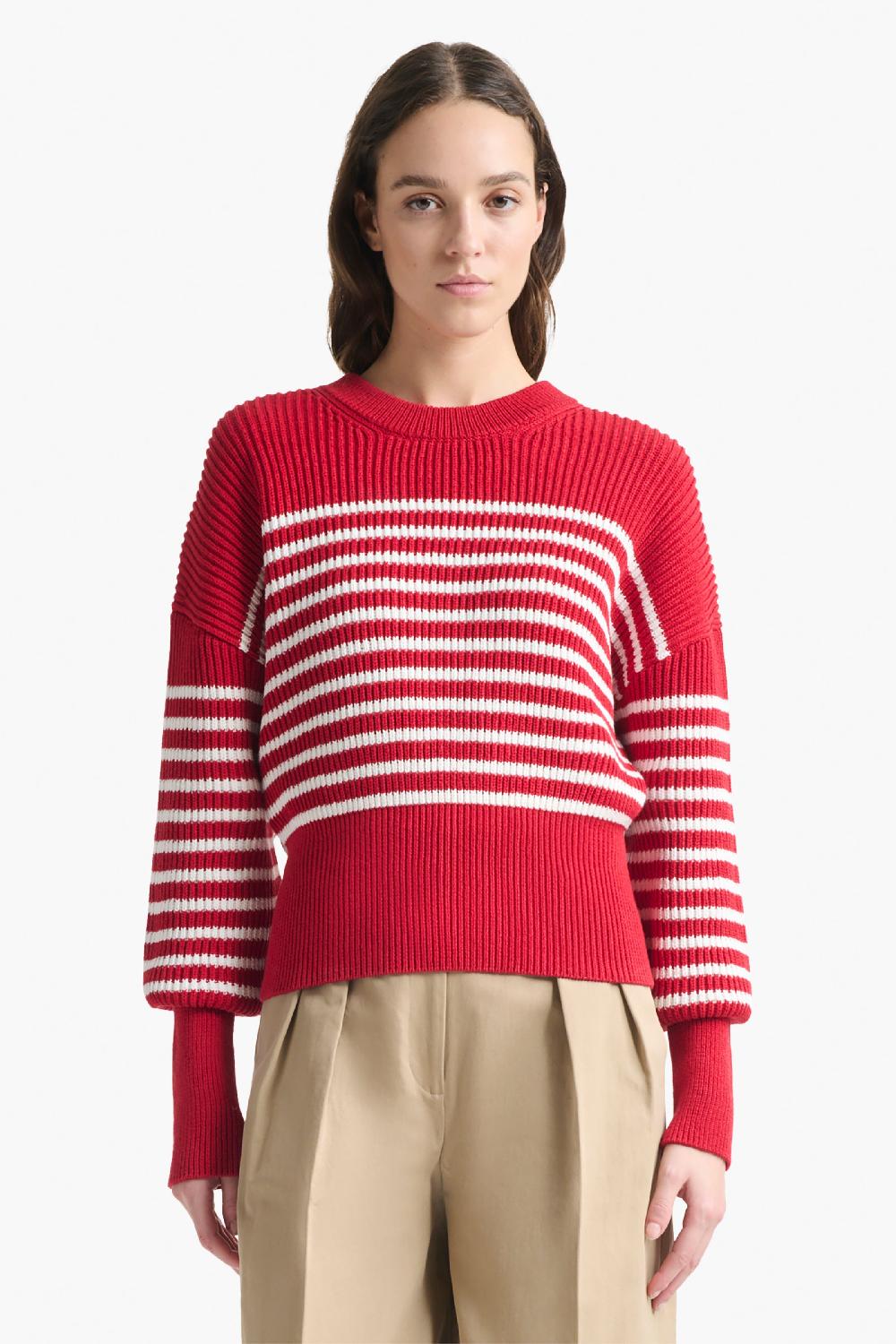 Altuzarra Tanessa Sweater Grenadine/ Ntrl White
