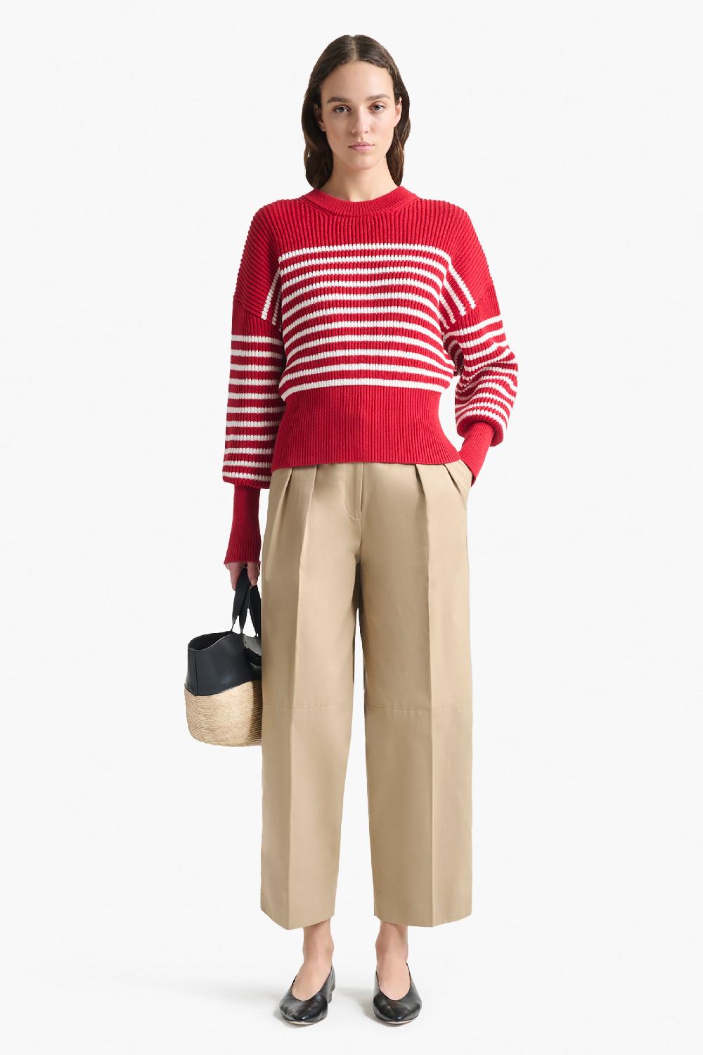 altuzarra Tanessa Sweater Grenadine/ Ntrl White