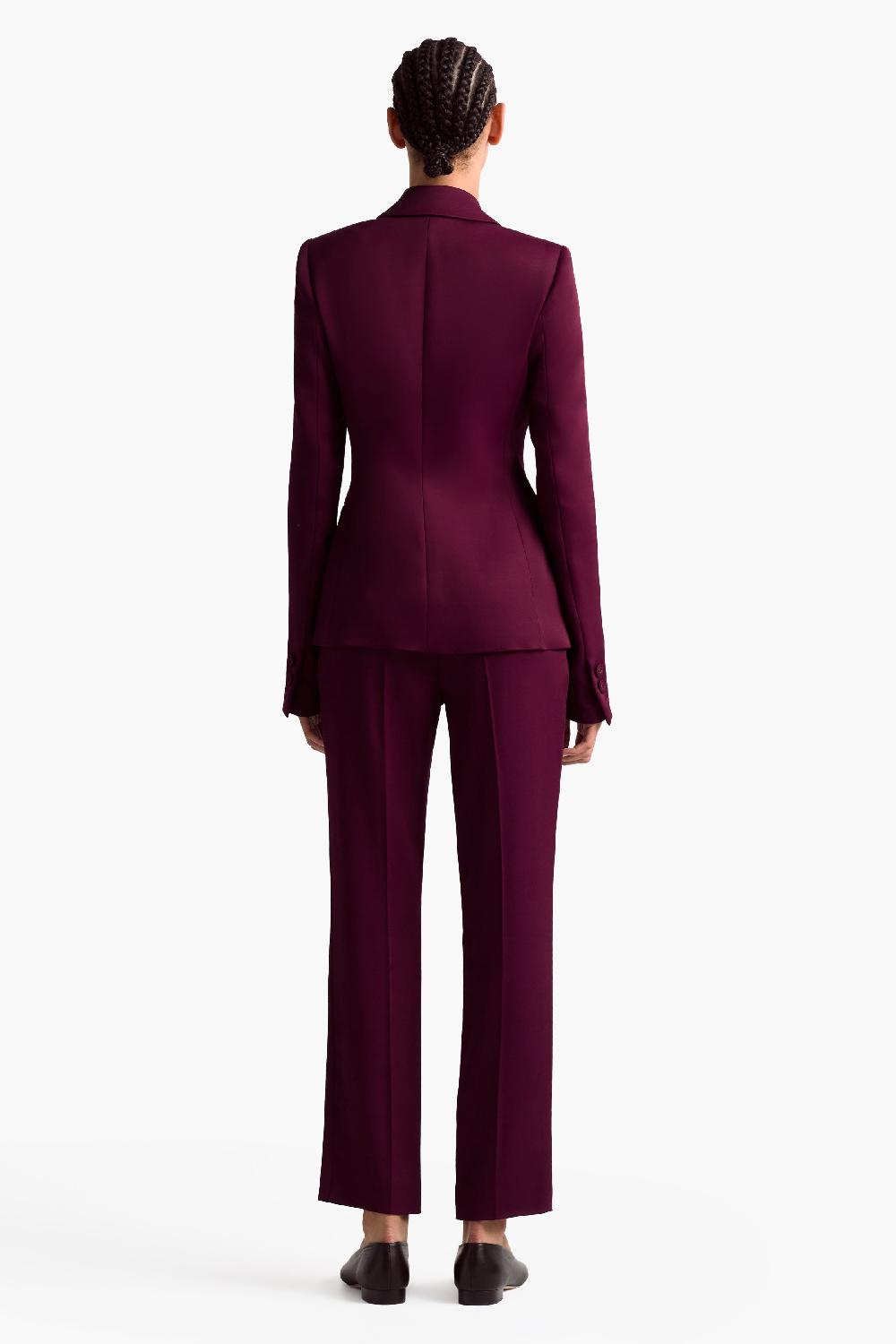 Altuzarra Todd Pant Deep Grape