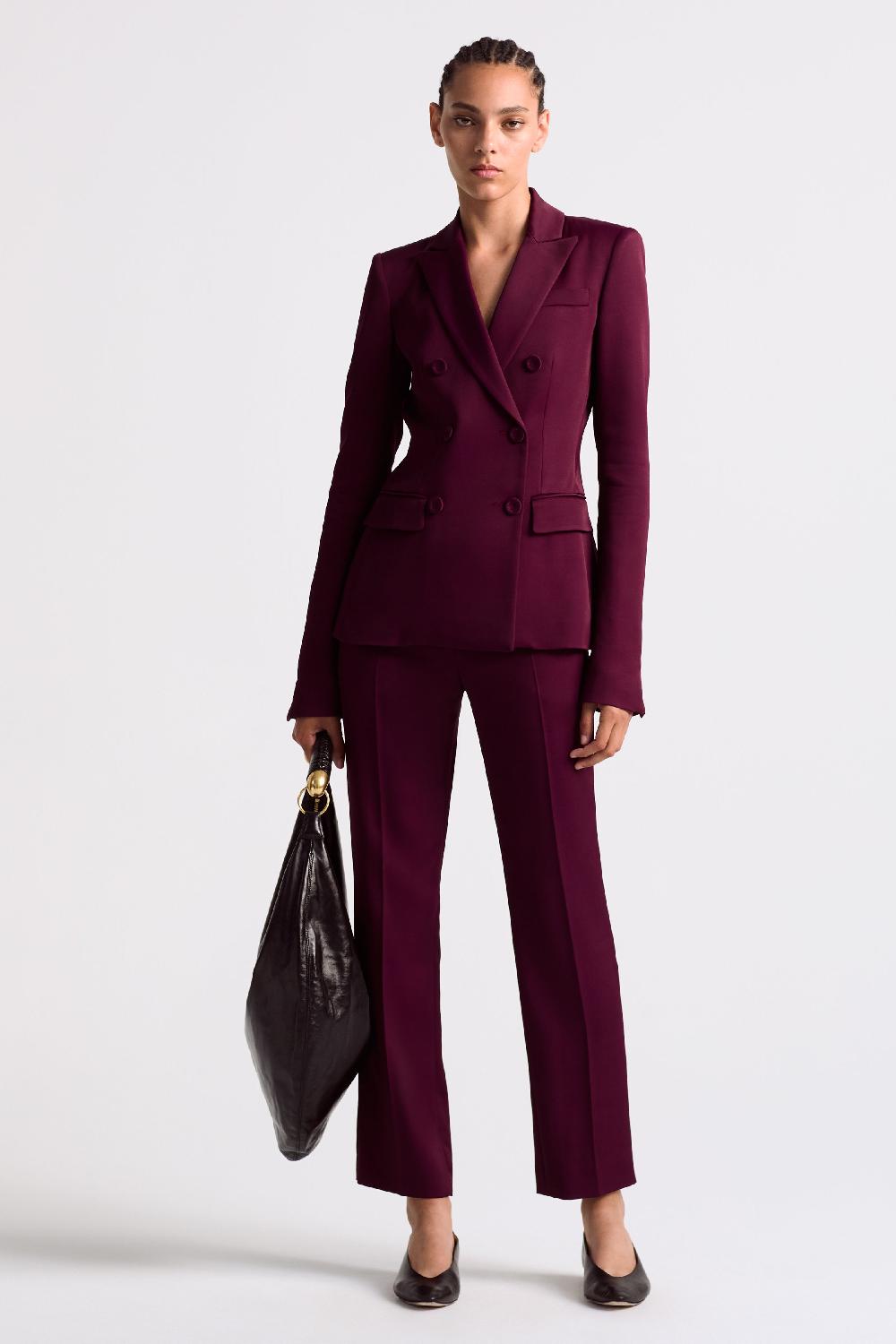Altuzarra Todd Pant Deep Grape