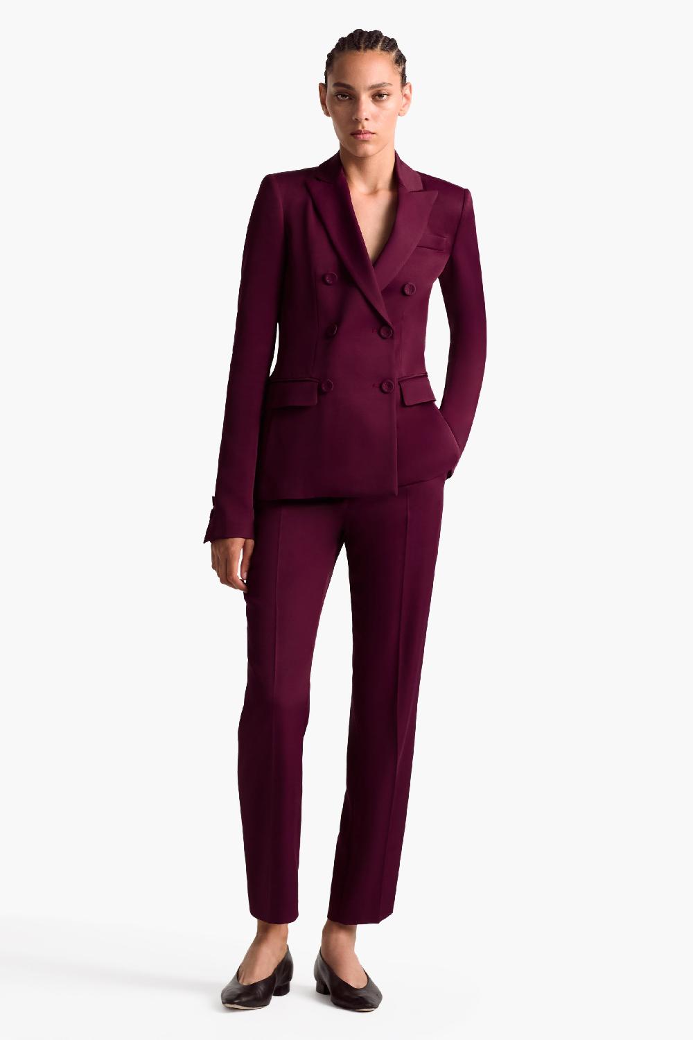 altuzarra Todd Pant Deep Grape