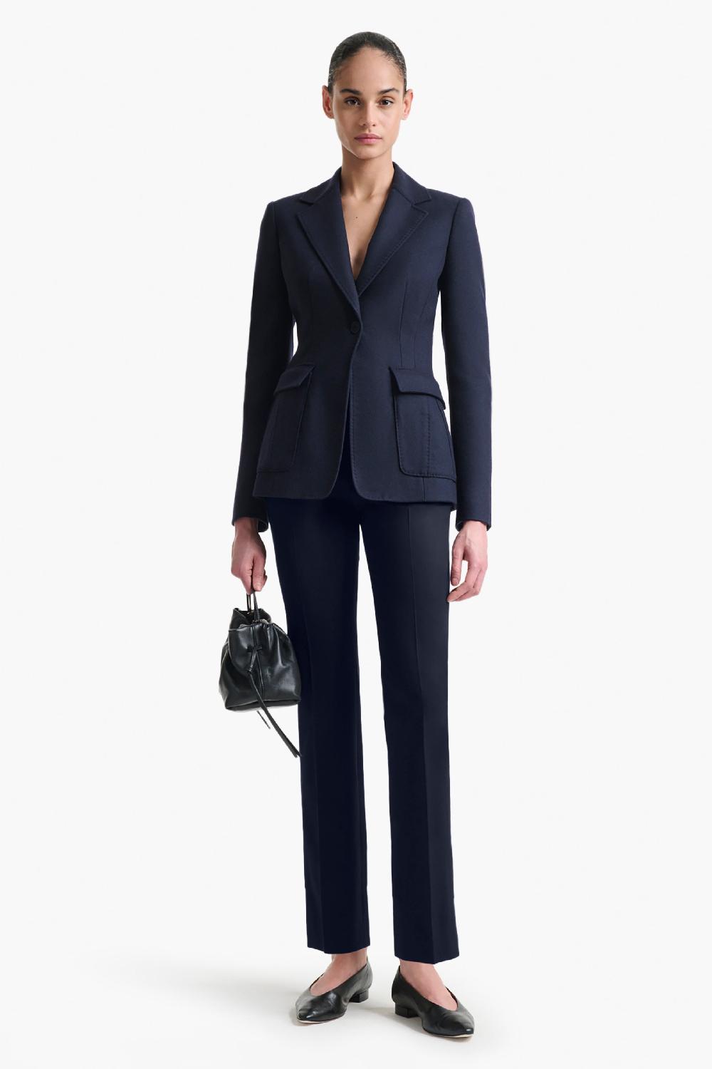 altuzarra Todd Pant Navy