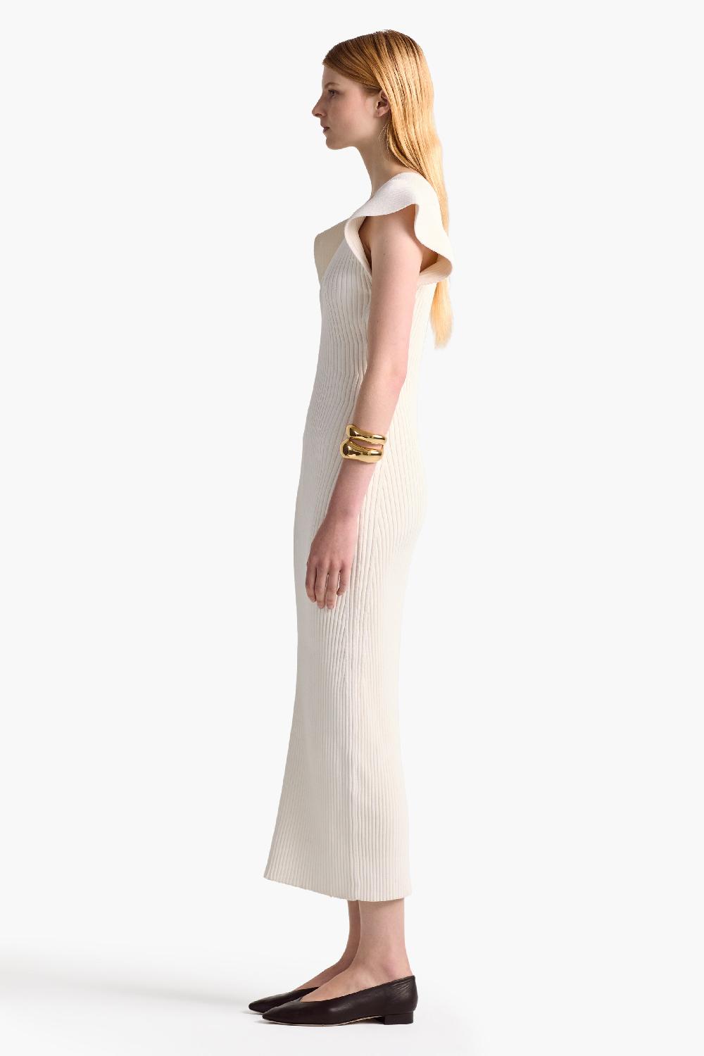 Altuzarra Trey Dress Natural White