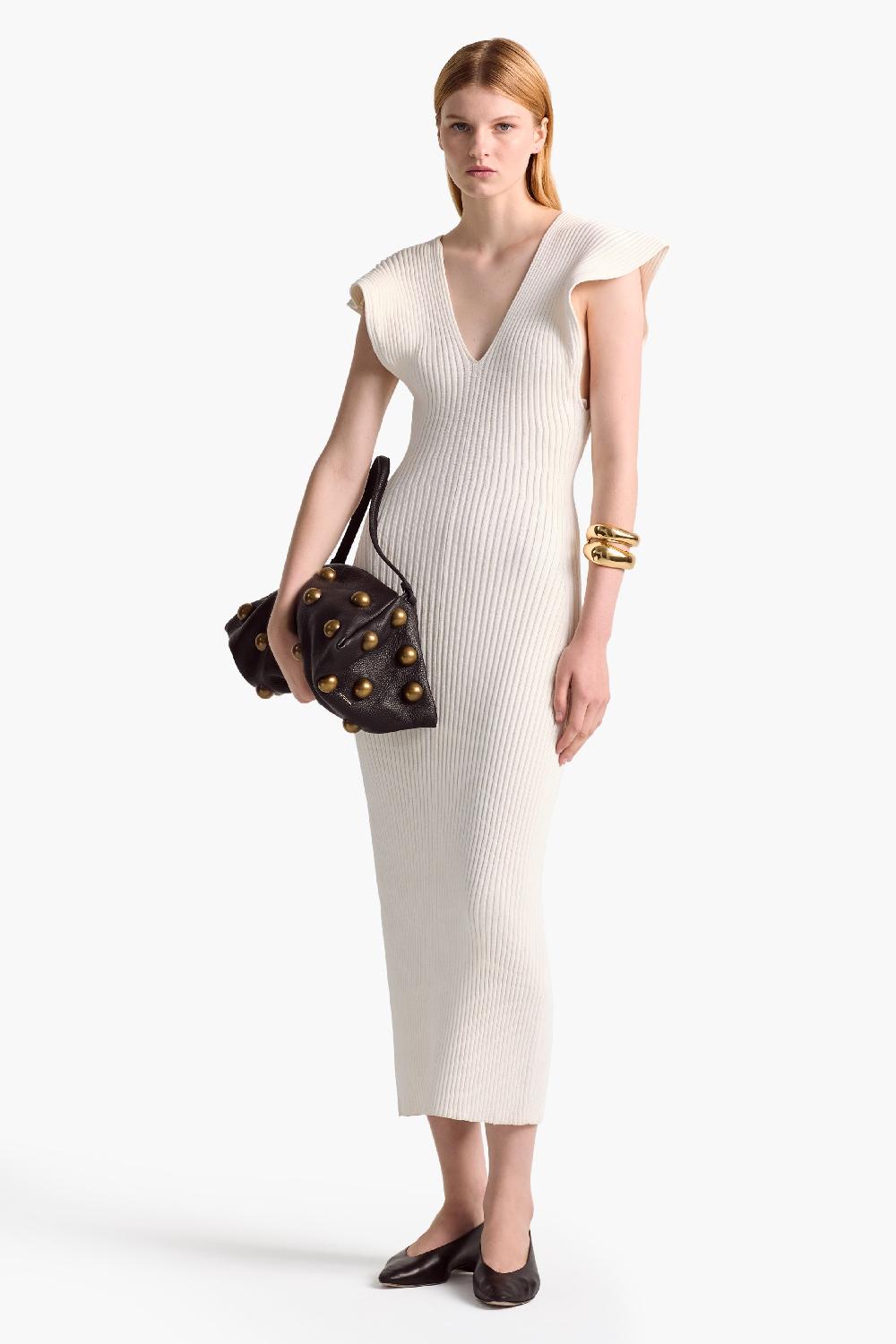 altuzarra Trey Dress Natural White