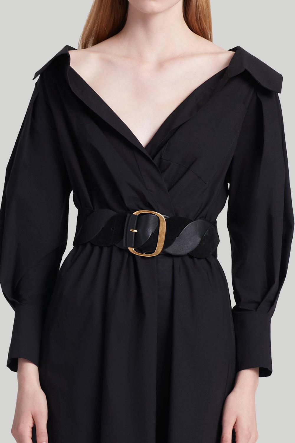 altuzarra Twist Braid Belt Black