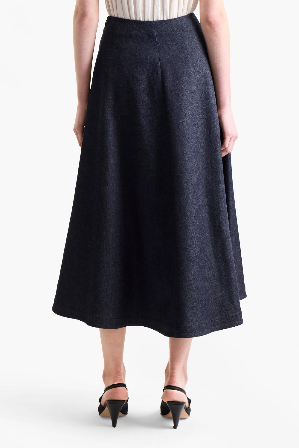 Altuzarra Varda Skirt Berry Blue