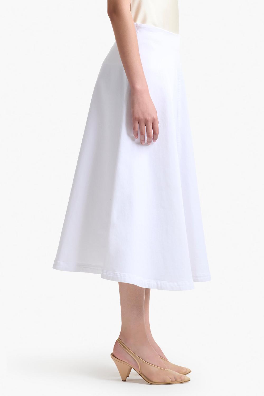 Altuzarra Varda Skirt Optic White