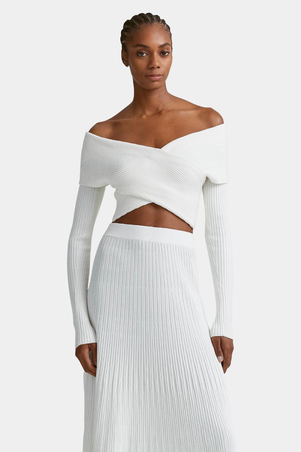 altuzarra Virginie Sweater Natural White