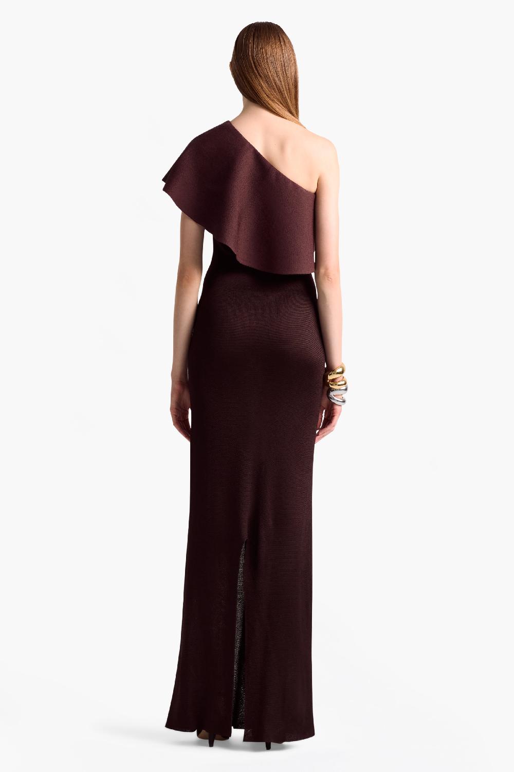 Altuzarra Vivi Dress Charred Oak