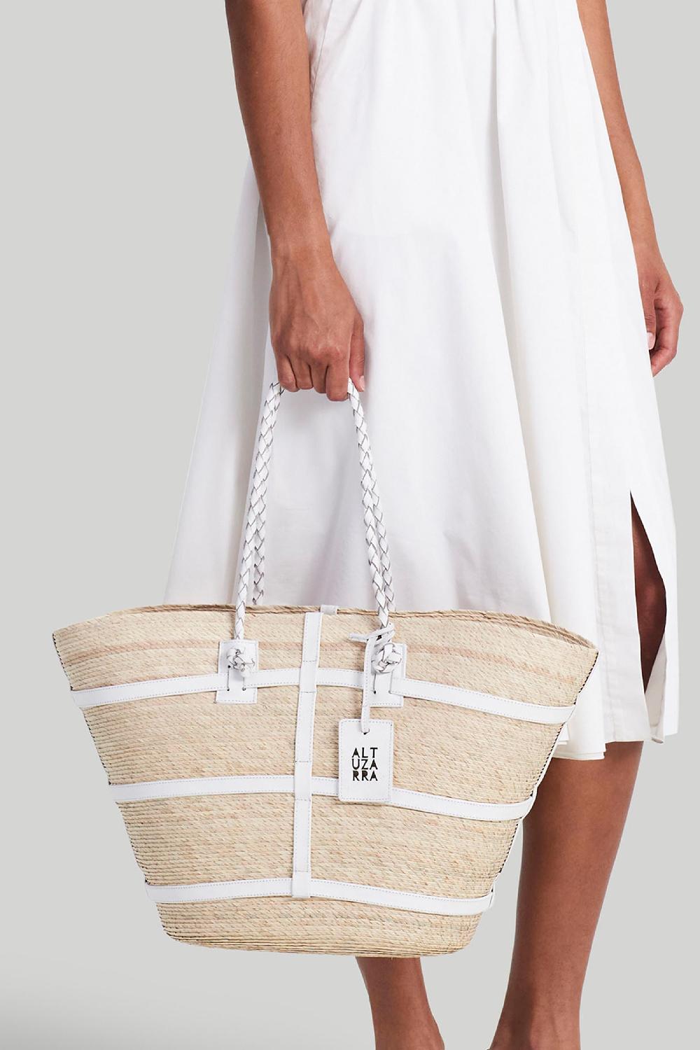 altuzarra Watermill' Bag Large Natural/White