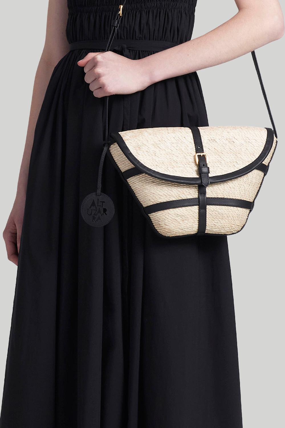 altuzarra Watermill Crossbody Natural/Black