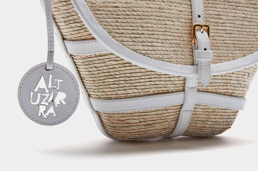 Altuzarra Watermill Crossbody Natural/White