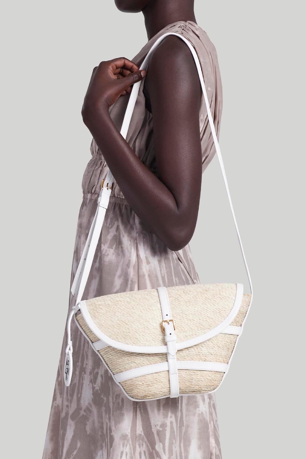 altuzarra Watermill Crossbody Natural/White