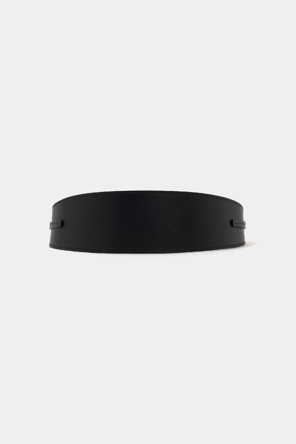 Altuzarra Wide Narrow Belt Black