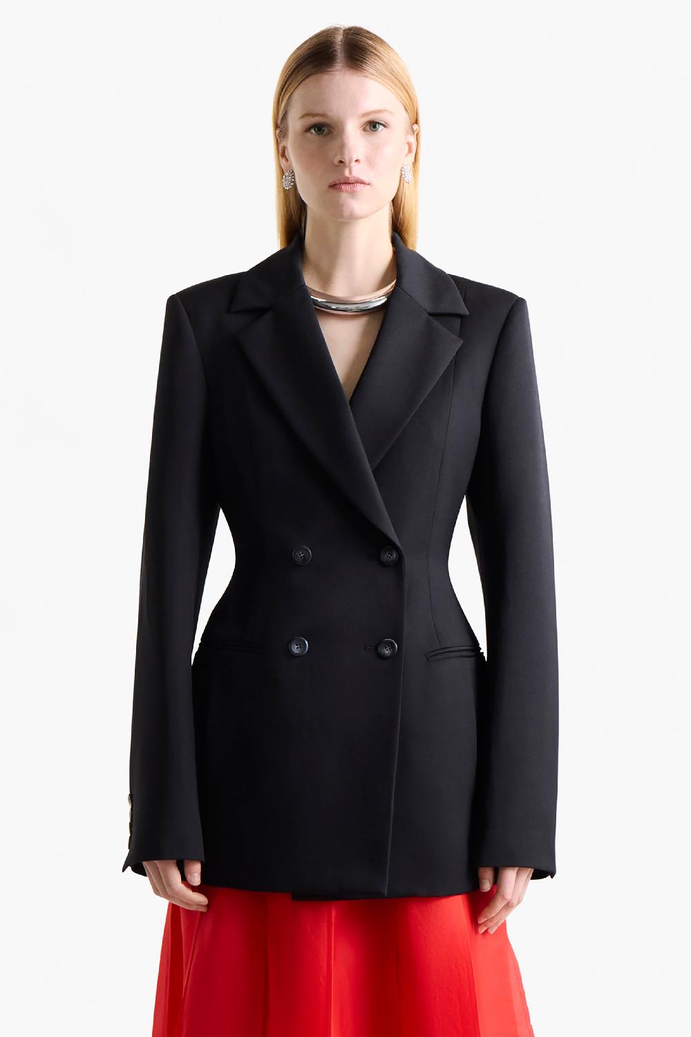 altuzarra Woody Jacket Black