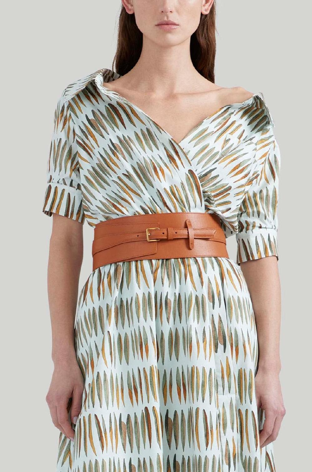 altuzarra Wrap Belt Cognac