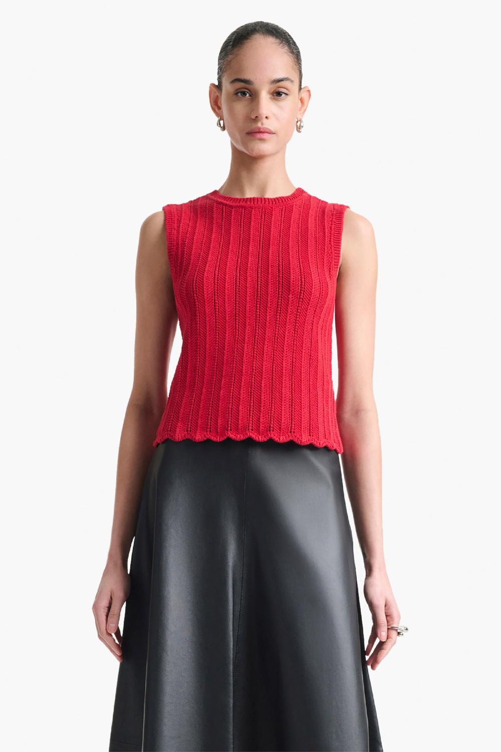 Altuzarra Zabou Top Grenadine