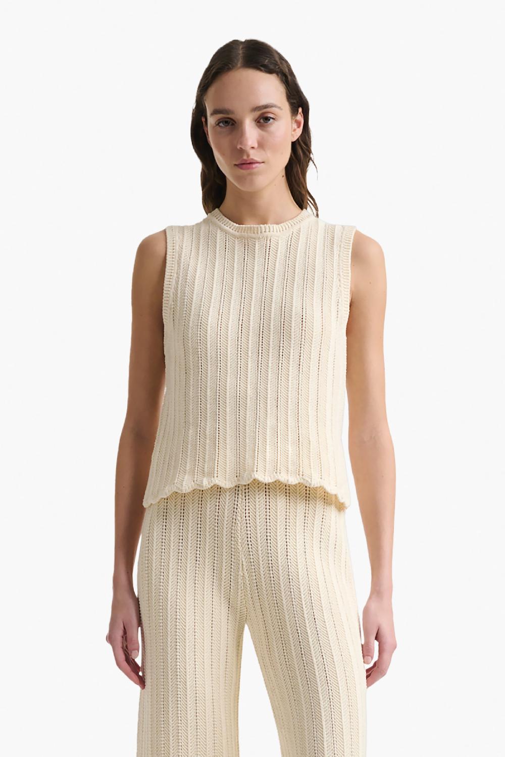 Altuzarra Zabou Top Ivory